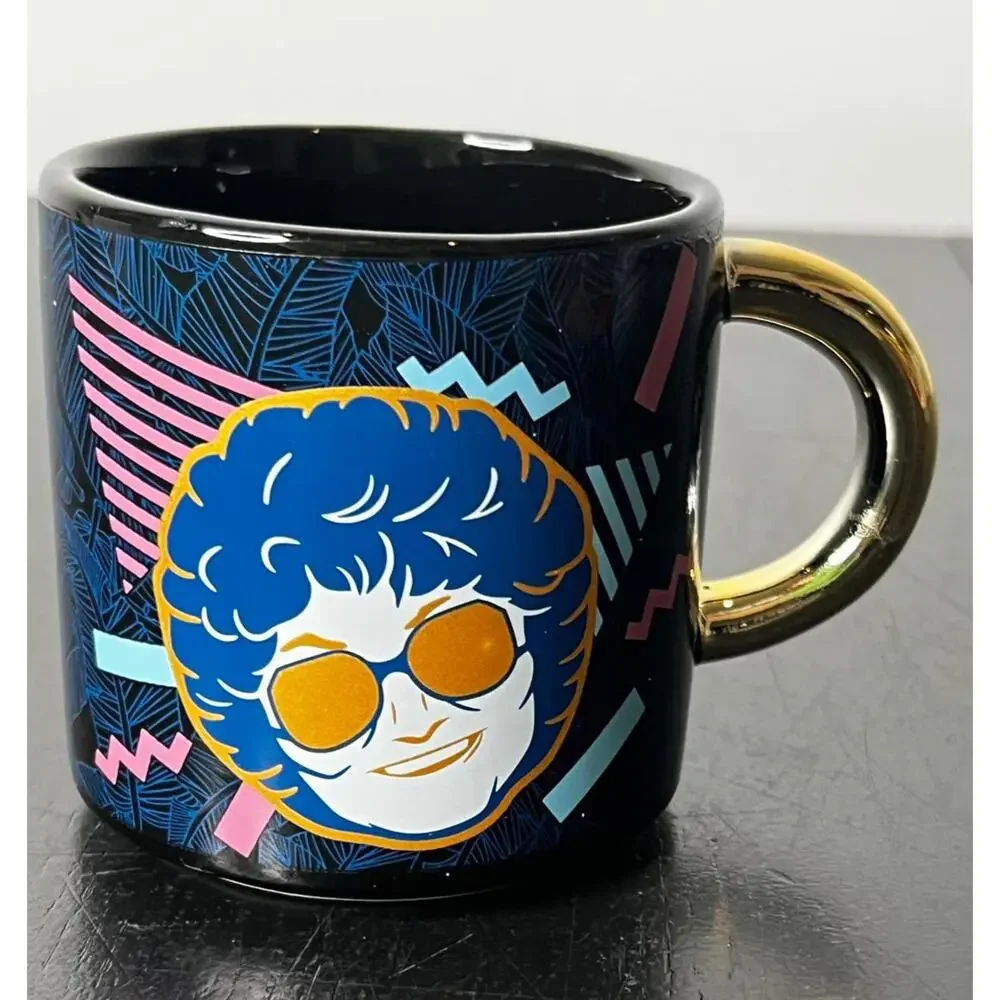 Golden Girls “Stay Golden” NIB 2007 Metallic Mug‎ Set